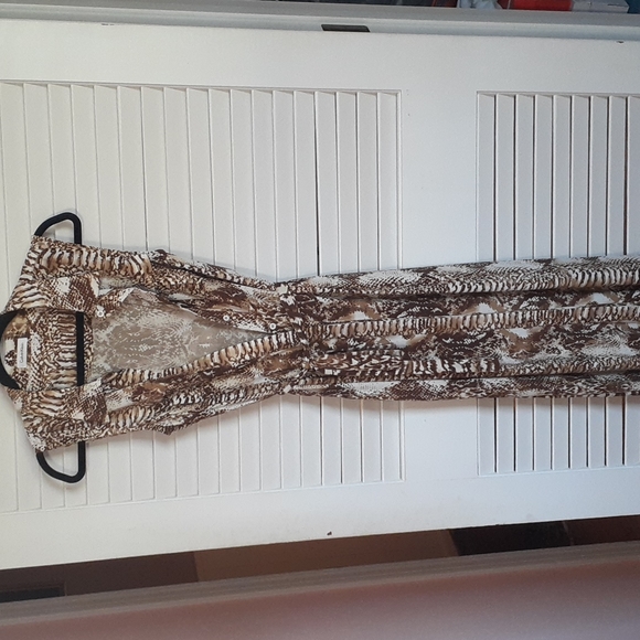 Calvin Klein Dresses & Skirts - Calvin klein snakeskin maxi
